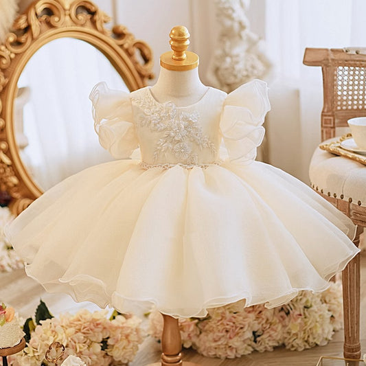 CHAMPAGNE GIRL DRESS