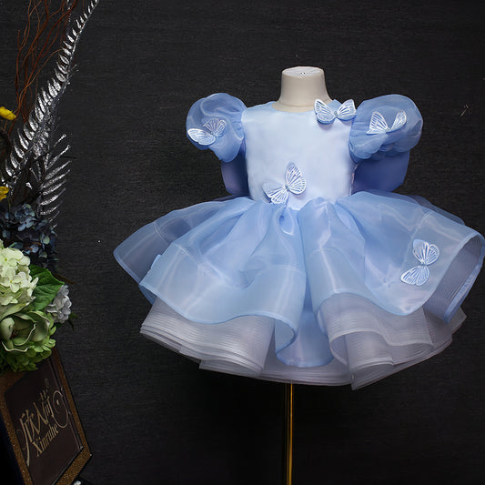 VENISHA DRESS - Blue