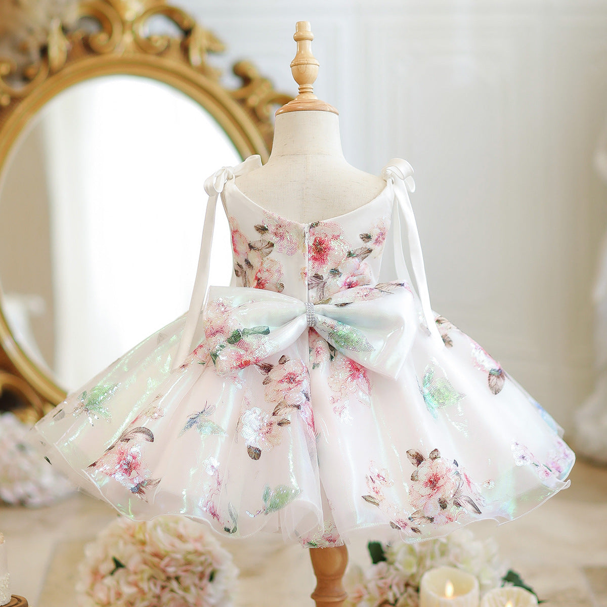 Girls' Baby Summer Children Host Princess Dress