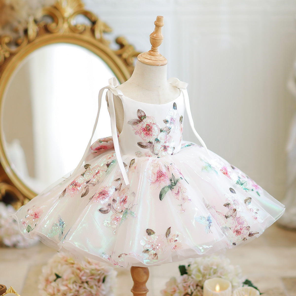 Girls' Baby Summer Children Host Princess Dress