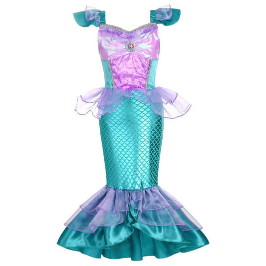 European And American Style Children's Clothing Mermaid Princess Dress