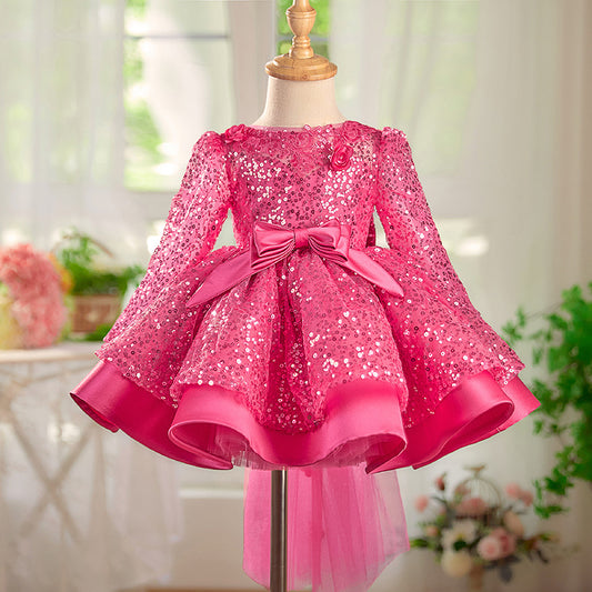 CIANA DRESS - Rose Red