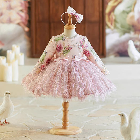 Girl's Fashion Personalized Princess Dress Wedding