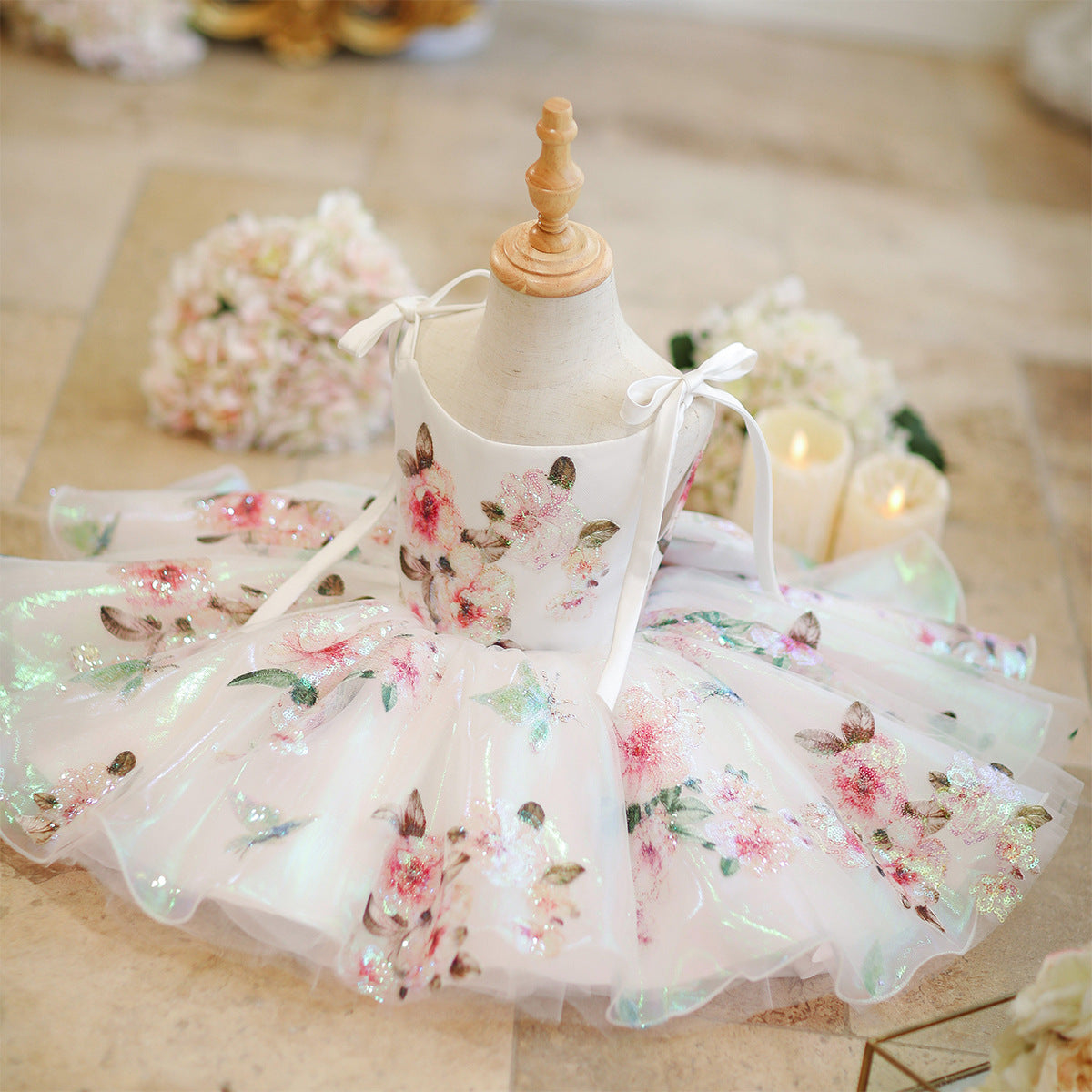 Girls' Baby Summer Children Host Princess Dress
