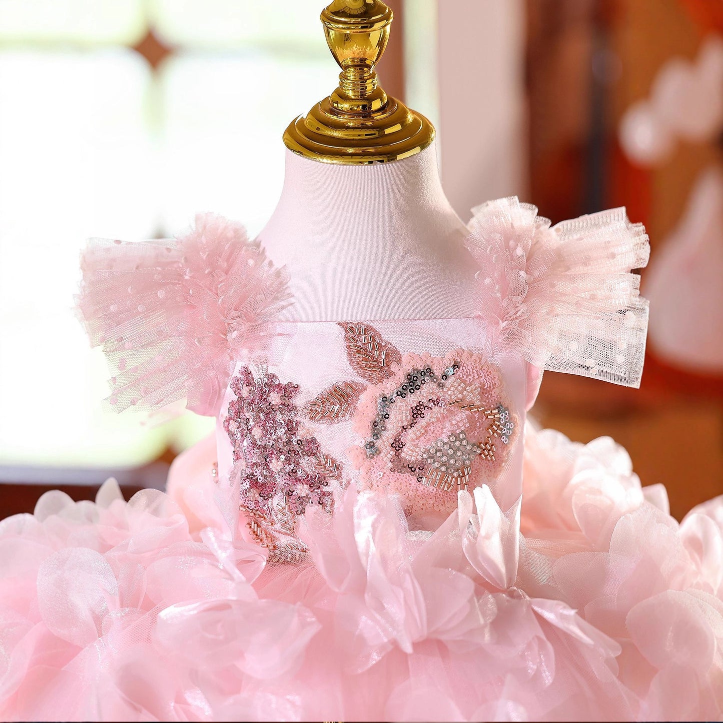 Girls' Dress Fashionable High-end Performance Costume