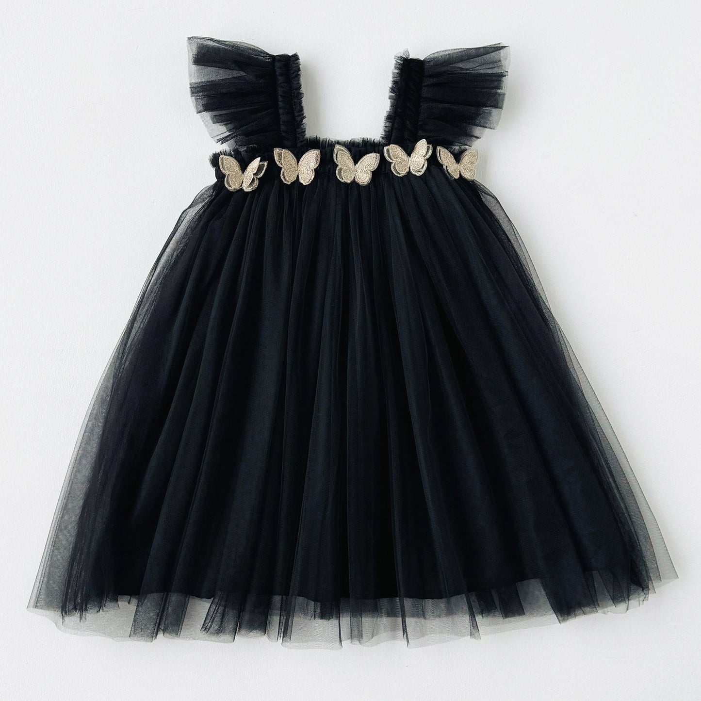 Flounced Sieve Tube Top Main Dress Puffy Birthday