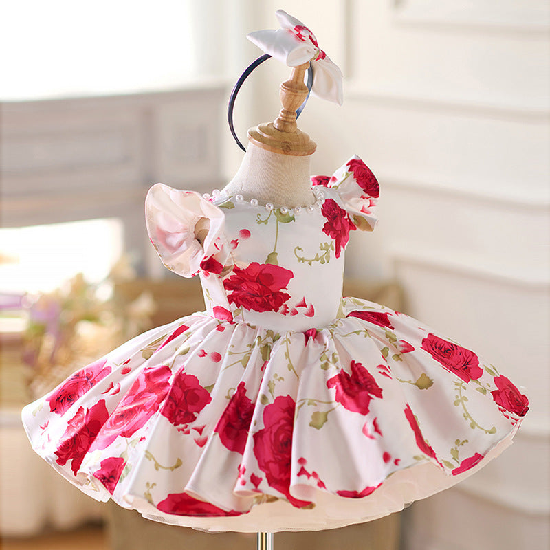 Fashion Personality Senior Satin Girl Dinner Suit