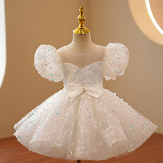 Girls Versatile Casual Fluffy Gauze Princess Skirt