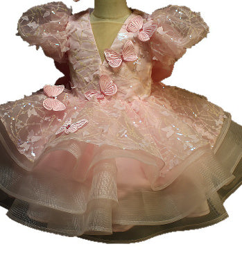 Creative Versatile Girl's Host Short Evening Dress
