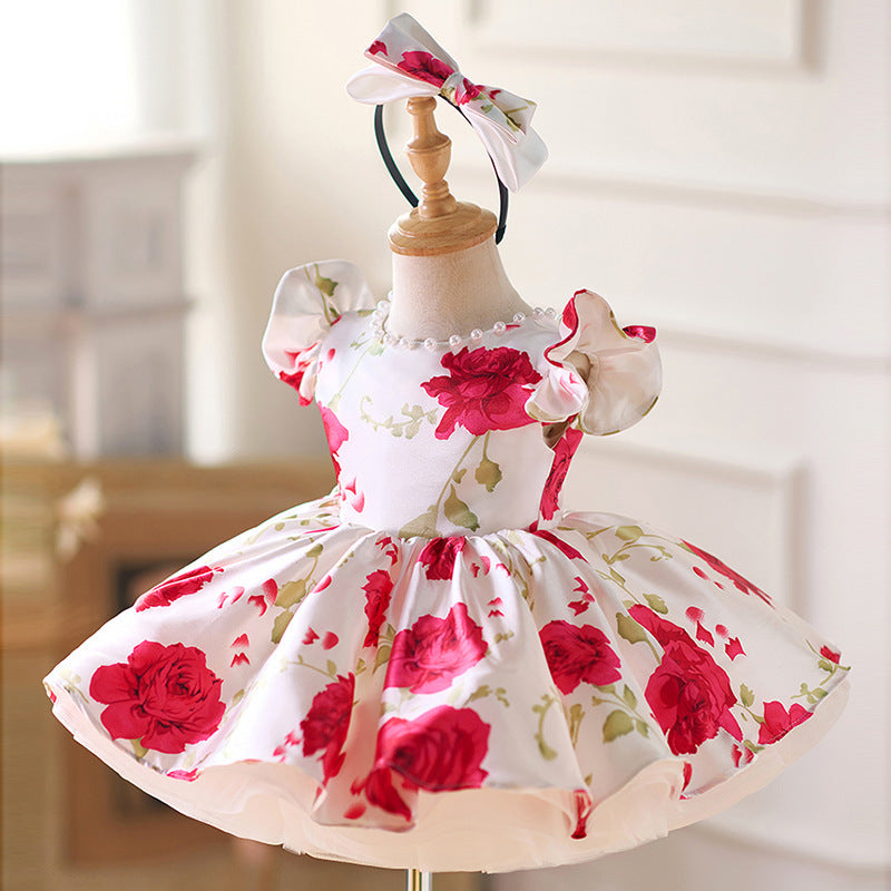 Fashion Personality Senior Satin Girl Dinner Suit