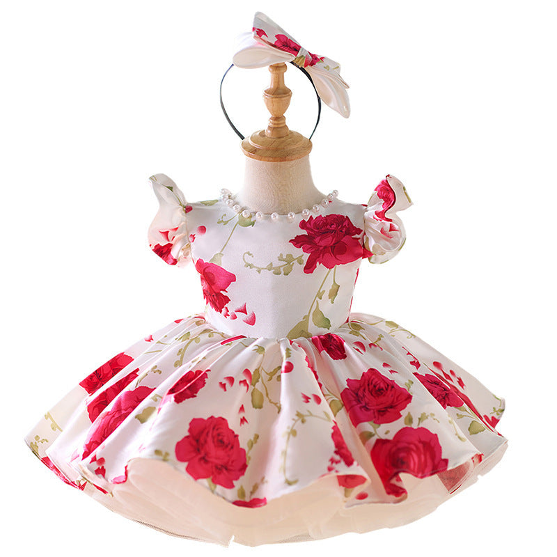 Fashion Personality Senior Satin Girl Dinner Suit