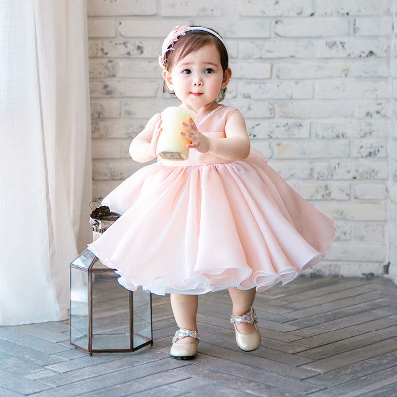 LOUISA DRESS - Light Peach - Ready To Ship
