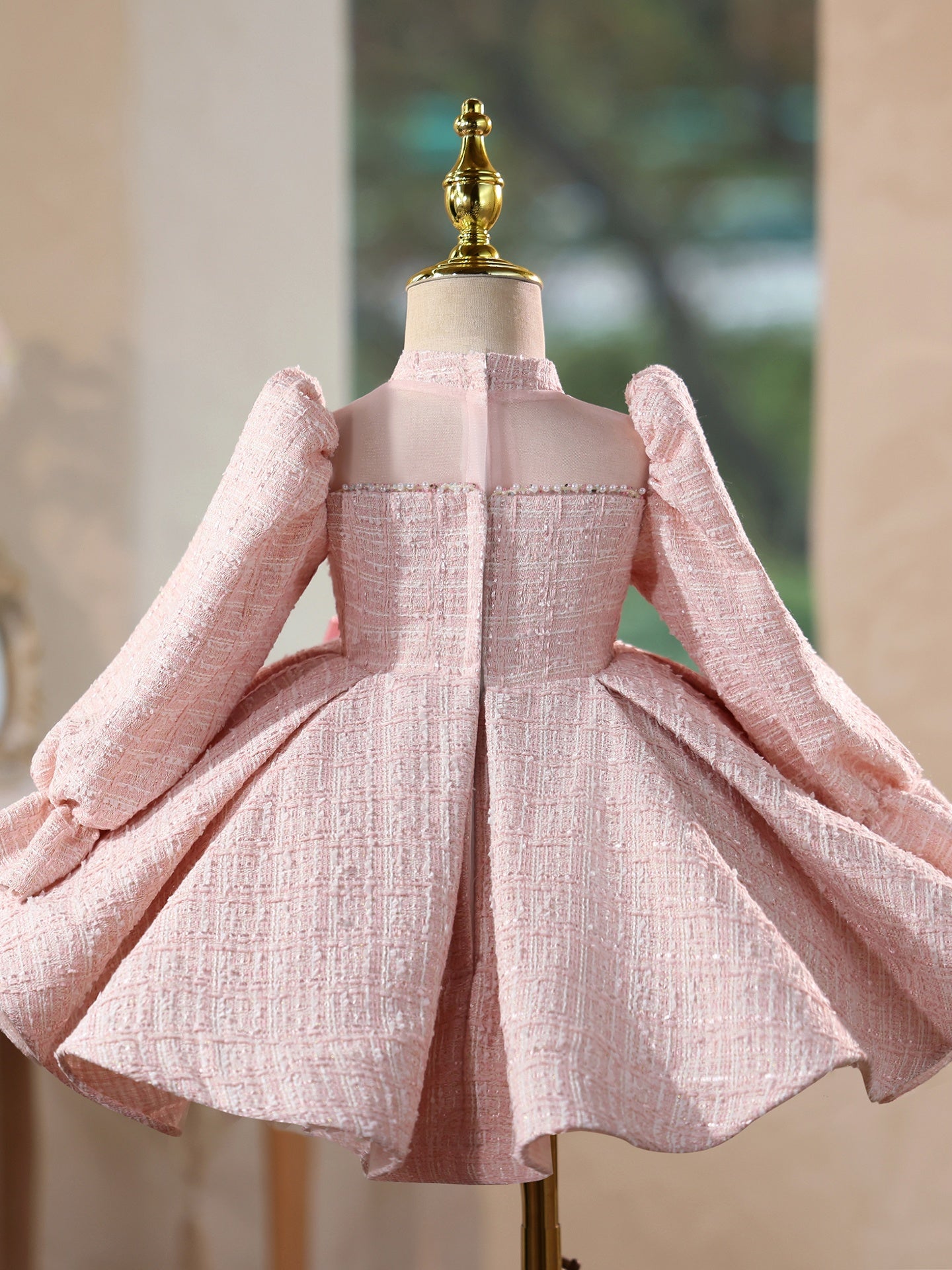 High-end Light-luxury Princess Dress For Little Girls To Wear While Playing The Piano