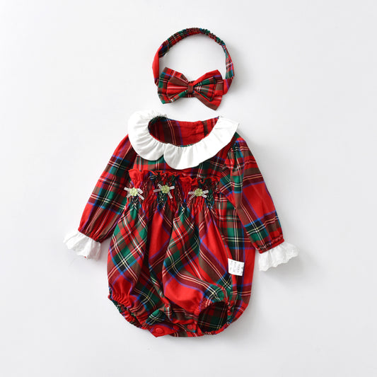 Pure Cotton Baby Girl Jumpsuit